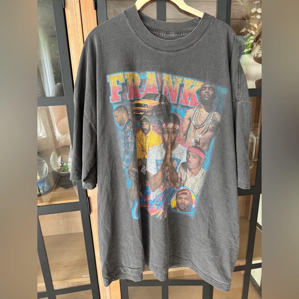 Street market supply x frank ocean vintage style tee tshirt graphic short sleeve